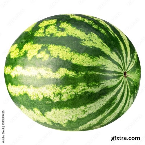 Watermelon Isolated On A White Background 24xJPEG