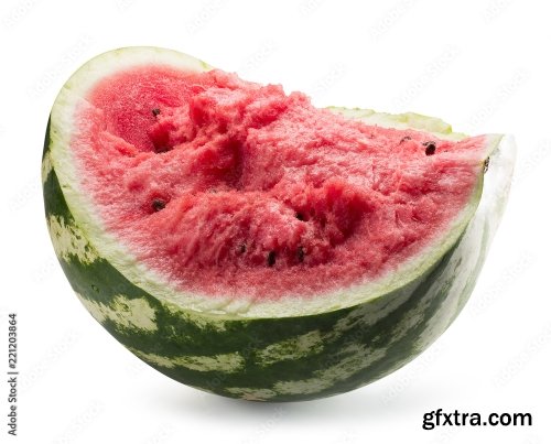 Watermelon Isolated On A White Background 24xJPEG