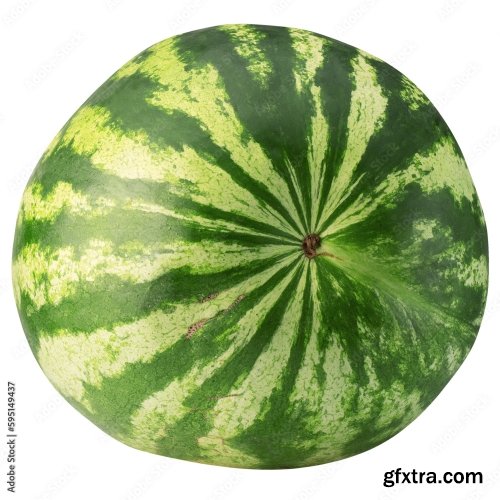 Watermelon Isolated On A White Background 24xJPEG