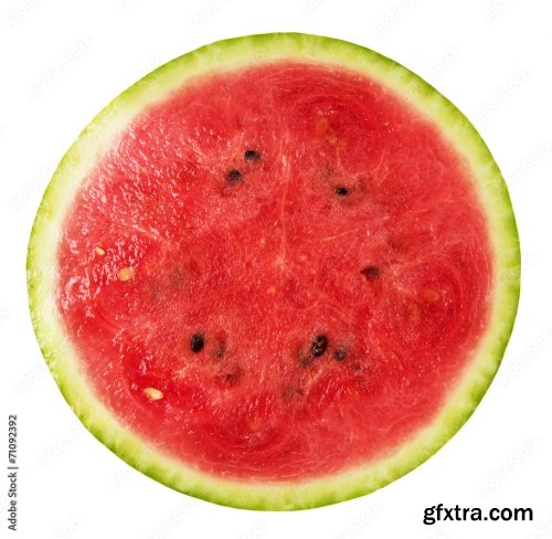 Watermelon Isolated On A White Background 24xJPEG