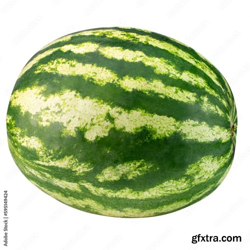 Watermelon Isolated On A White Background 24xJPEG