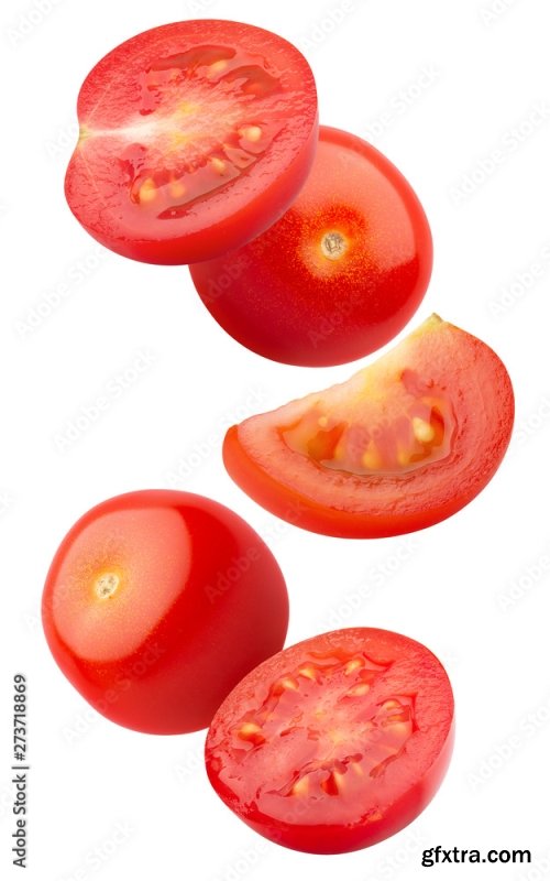 Tomato Isolated On A White Background 19xJPEG