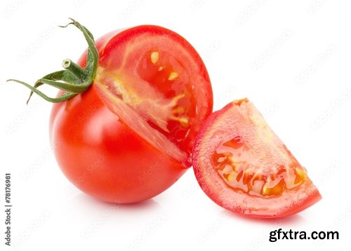 Tomato Isolated On A White Background 19xJPEG