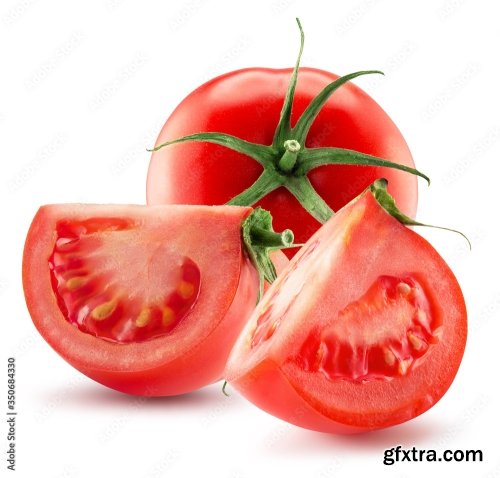 Tomato Isolated On A White Background 19xJPEG