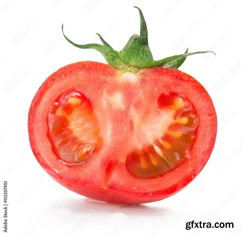 Tomato Isolated On A White Background 19xJPEG