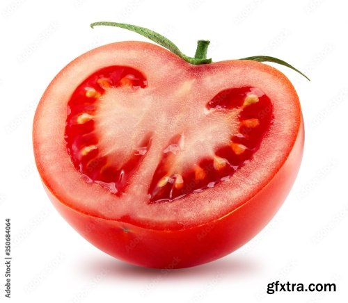 Tomato Isolated On A White Background 19xJPEG