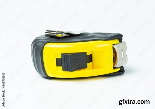 Tape Measure Isolated On White Background 10xJPEG