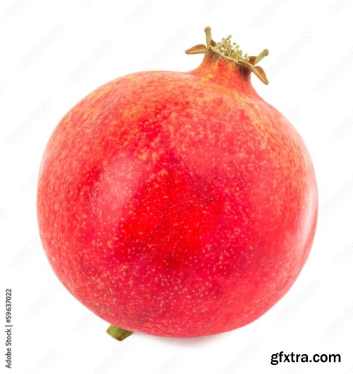 Pomegranate Isolated On A White Background 4 21xJPEG