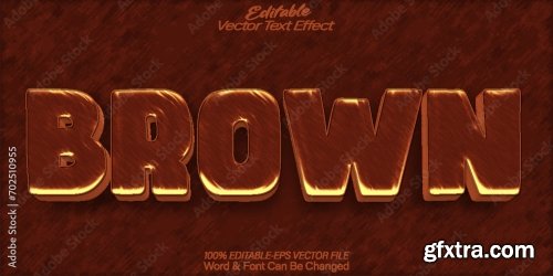 Vector Text Effect Editable Alphabet 7 20xAI