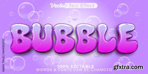 Vector Text Effect Editable Alphabet 7 20xAI