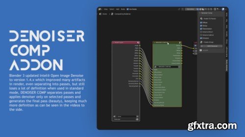 Denoiser Comp v1.2 for Blender 4.0 - 4.1