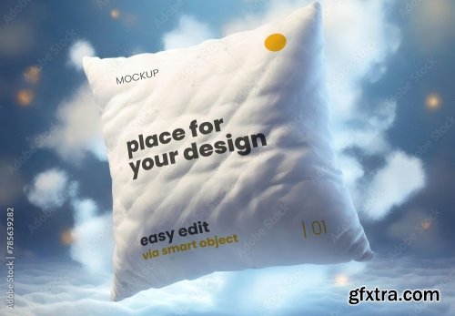 Pillow Mockup 6xPSD