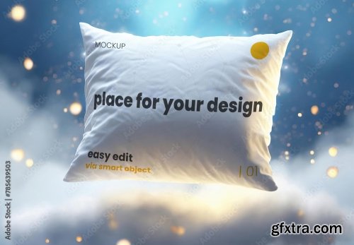 Pillow Mockup 6xPSD