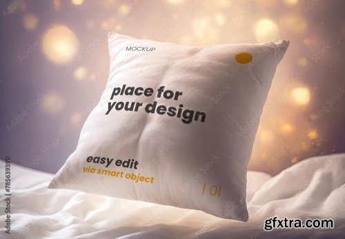 Pillow Mockup 6xPSD