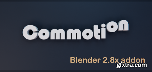 Commotion v2.3.1 for Blender 2.93 - 4.1