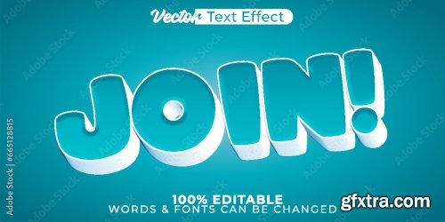 Vector Text Effect Editable Alphabet 27 25xAI