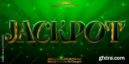 Vector Text Effect Editable Alphabet 27 25xAI