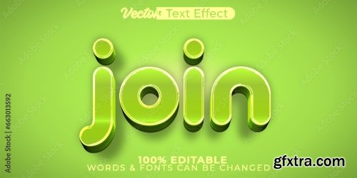 Vector Text Effect Editable Alphabet 27 25xAI