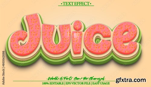 Vector Text Effect Editable Alphabet 27 25xAI