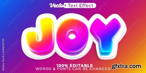 Vector Text Effect Editable Alphabet 27 25xAI