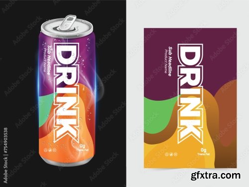 Drink Label Design 20xAI