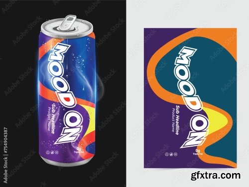 Drink Label Design 20xAI