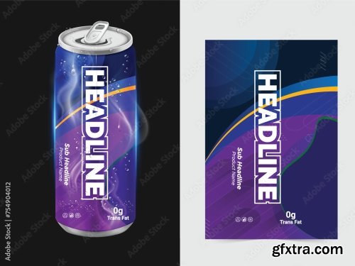 Drink Label Design 20xAI