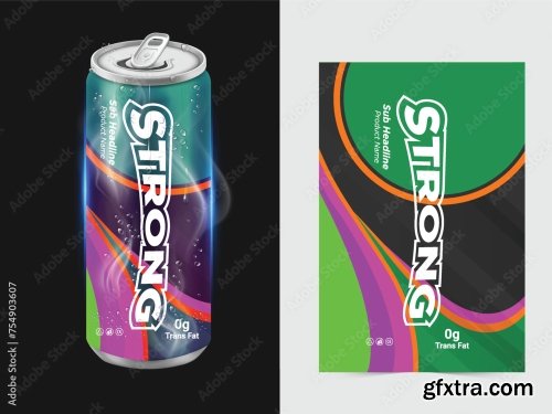 Drink Label Design 20xAI