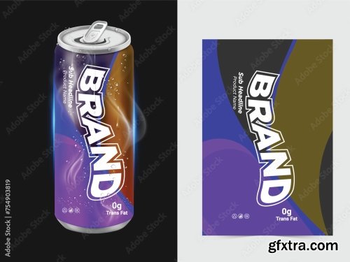 Drink Label Design 20xAI