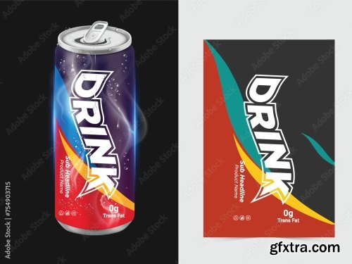 Drink Label Design 20xAI