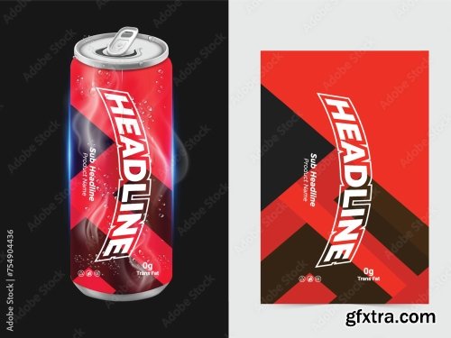 Drink Label Design 20xAI