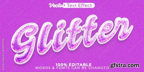 Vector Text Effect Editable Alphabet 23 25xAI