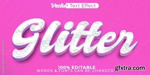 Vector Text Effect Editable Alphabet 23 25xAI