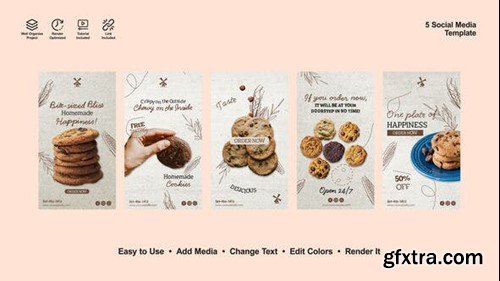 Videohive Bakery Instagram Stories 52647937