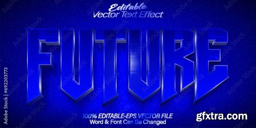 Vector Text Effect Editable Alphabet 21 20xAI