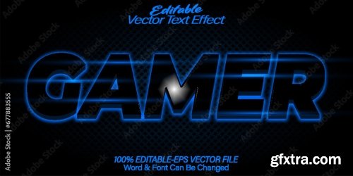 Vector Text Effect Editable Alphabet 21 20xAI