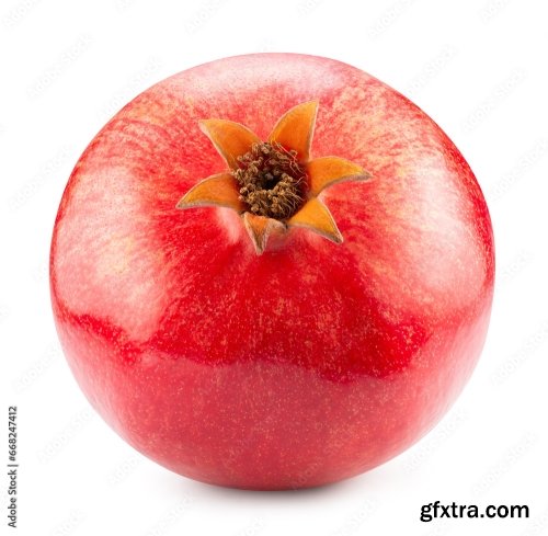 Pomegranate Isolated On A White Background 16xJPEG