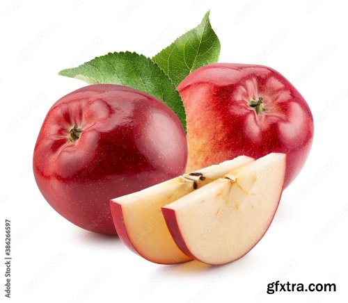 Red Apple Isolated On A White Background 3 18xJPEG