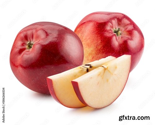 Red Apple Isolated On A White Background 3 18xJPEG