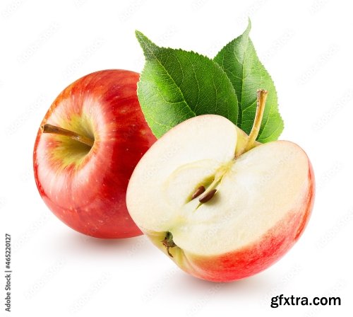 Red Apple Isolated On A White Background 3 18xJPEG