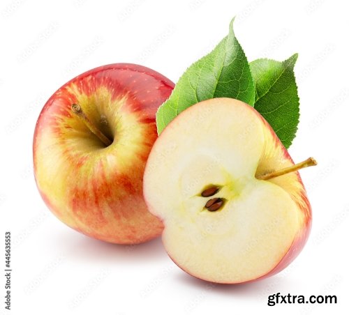 Red Apple Isolated On A White Background 3 18xJPEG