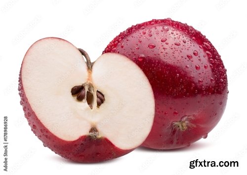 Red Apple Isolated On A White Background 3 18xJPEG