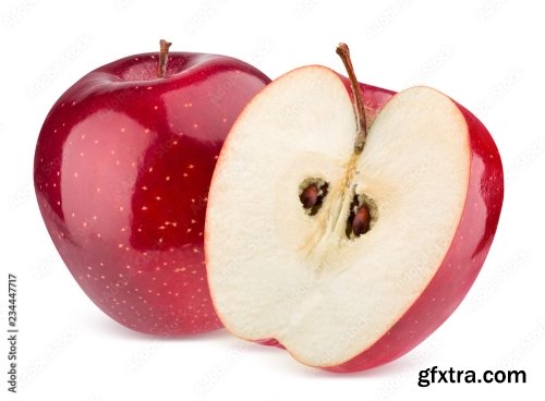 Red Apple Isolated On A White Background 3 18xJPEG