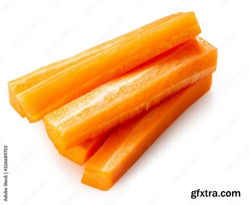 Carrot Isolated On A White Background 5xJPEG