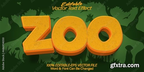 Vector Text Effect Editable Alphabet 53 14xAI