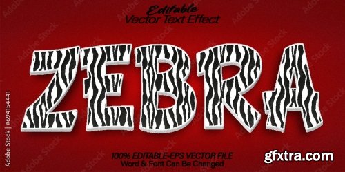 Vector Text Effect Editable Alphabet 53 14xAI