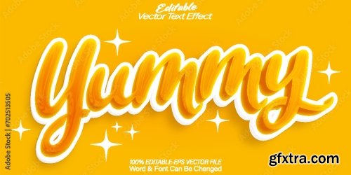 Vector Text Effect Editable Alphabet 53 14xAI