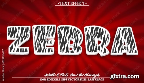 Vector Text Effect Editable Alphabet 53 14xAI