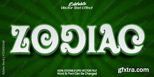 Vector Text Effect Editable Alphabet 53 14xAI