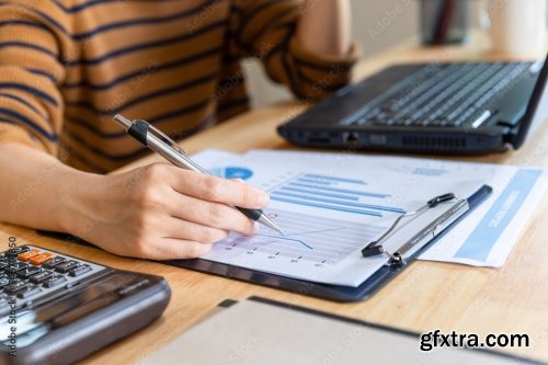 Businessman Reading Some Documents 13xJPEG